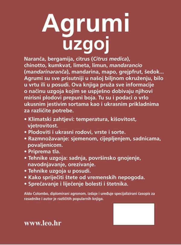 Agrumi - uzgoj Agrumi - uzgoj